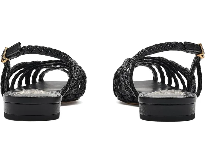 Плоские босоножки Stiorra с плетеными бретелями и квадратным каблуком Vince Camuto