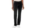 Брюки Juicy Couture из велюра с резинкой и кулиской