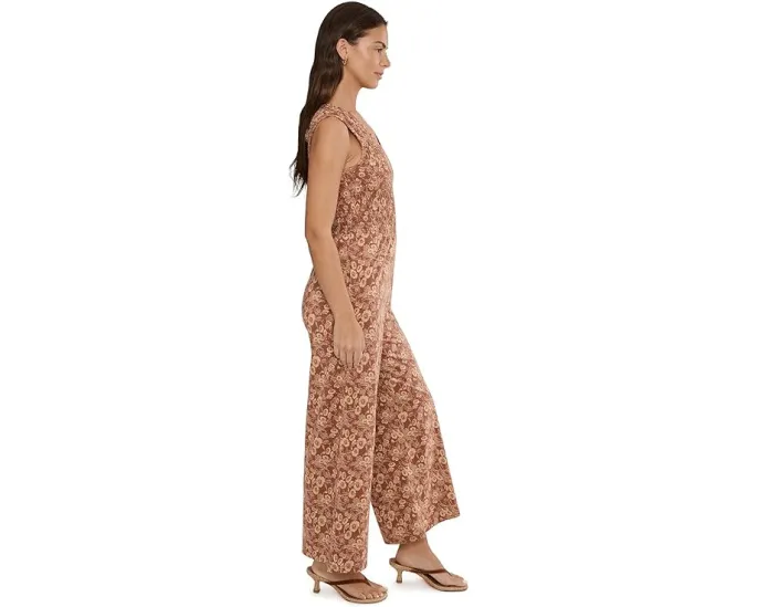 Комбинезон Toad&Co Gemina Tank с широкими брючинами и сборчатым лифом