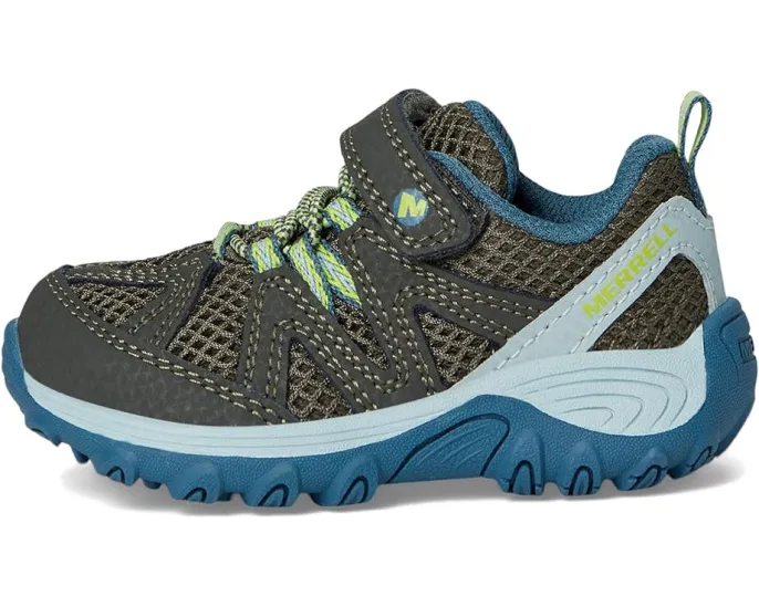 Детские треккинговые ботинки Merrell Kids Ridge Trek с застежкой на липучке