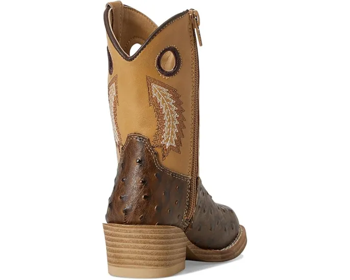 Ковбойские сапоги Walker Bumps для малышей с эффектом страуса от Roper Kids