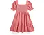 Платье из хлопкового джерси со сборками Polo Ralph Lauren Kids для малышей