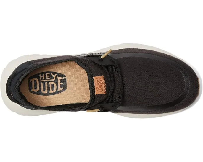 Кроссовки Hey Dude Sirocco Neutrals из комбинации кожи и текстиля