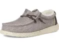 Детские лоферы Hey Dude Kids Wally Heathered Cozy с утепленным верхом и стелькой ЭВА