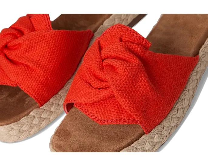 Сандалии TOMS Abby Slide на платформе с узлом и круглым носком