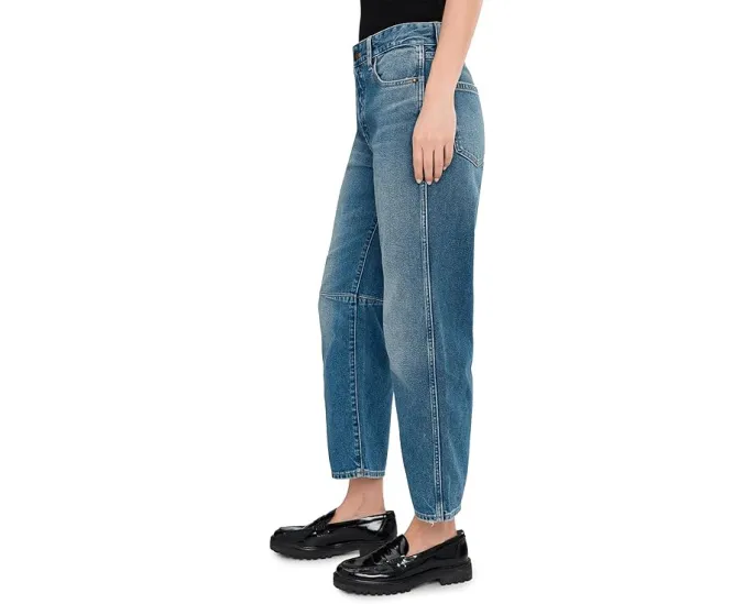 Джинсы Madewell Darted Barrel Leg с высокой посадкой и бочкообразными штанинами в цвете Retro Bright