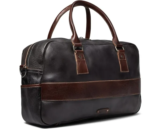 Дорожная сумка Bed Stu Luke из растительно-дубленой кожи с несколькими карманами