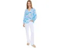 Топ Andria от Lilly Pulitzer с вырезом и пуговицами