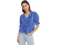 Топ Madewell Kelly в клетку из гофрированной ткани