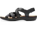Сандалии Clarks Laurieann Rena с перекрестными ремешками и регулируемой застежкой