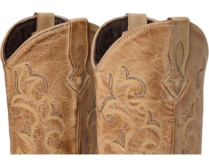 Ковбойские сапоги Roper Classic Cowgirl из мягкой кожи с широким квадратным носком