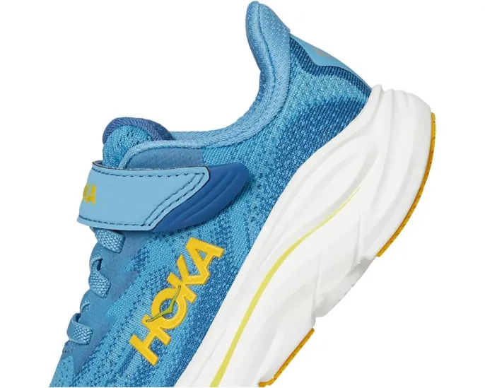 Детские кроссовки Hoka Kids Clifton 10 с амортизацией и застежкой на липучке