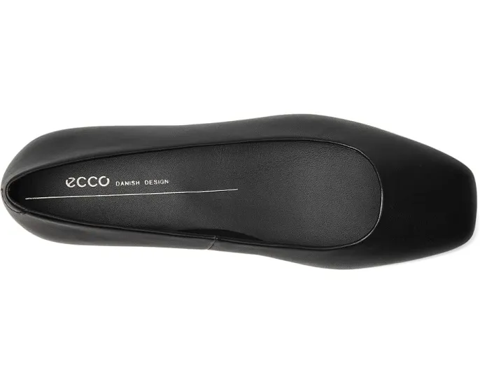 Балетки ECCO Margot Plain с кожаной стелькой и подошвой из полиуретана