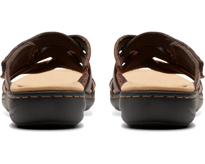 Плоские сандалии Clarks Laurieann Bali с открытым мысом и технологией Cushion Plus