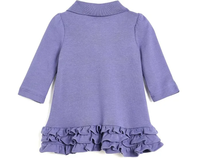 Polo Ralph Lauren Kids платье-поло из хлопка с рюшами и шортами