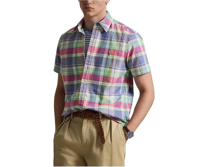 Классическая рубашка в клетку Oxford от Polo Ralph Lauren