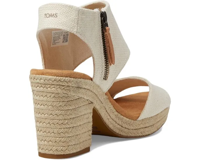 TOMS Majorca платформы с закрытым носком на квадратном каблуке