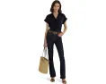 Пиджачная рубашка Petite Linen с коротким рукавом от Lauren Ralph Lauren