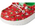 Hey Dude Kids Lildude Holiday Sweater детские лоферы для малышей с новогодним принтом
