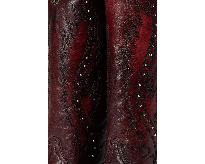 Ковбойские сапоги Corral Boots L2076 с квадратным носком и декоративной голенищем