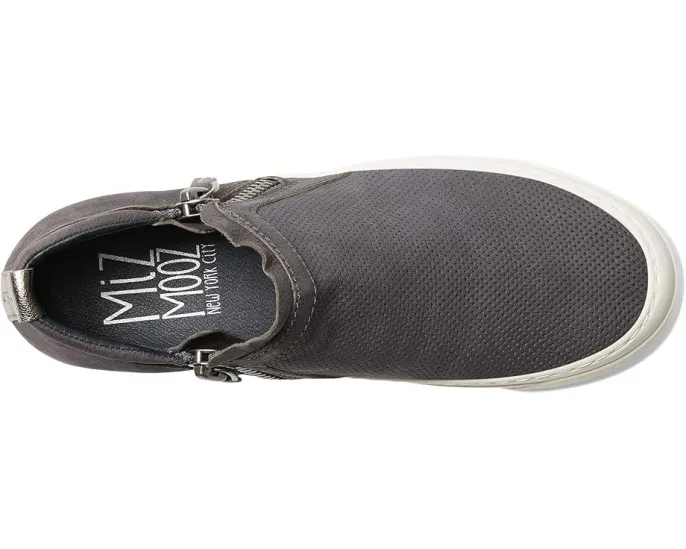 Кроссовки Miz Mooz Arret с перфорацией и молнией сбоку