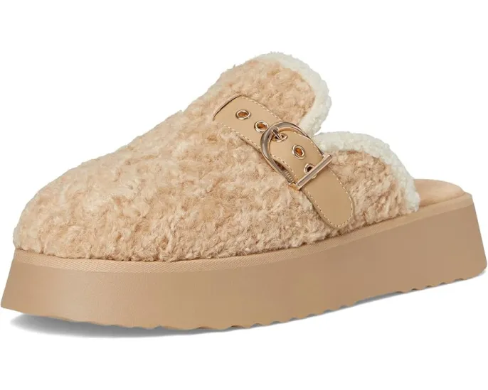 Мюли Sugary-S на платформе из искусственного меха с пряжкой от MIA