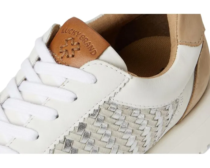Кроссовки Lucky Brand Deva Woven Leather с плетеными деталями