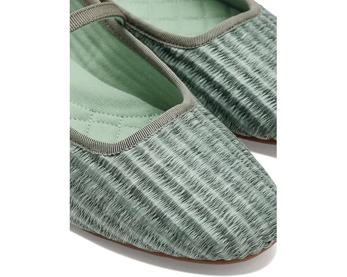 Туфли Mary Jane Birdies Hummingbird Raffia с регулируемой пряжкой и 7 слоями комфорта