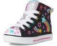Детские кроссовки SKECHERS KIDS Twinkle Sparks 314831L с подсветкой и молнией