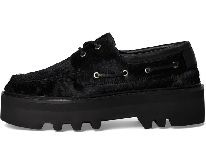 AllSaints Aastha лоферы на платформе с меховым верхом