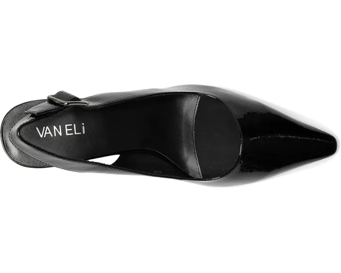 Туфли Vaneli Patti с острым носком и регулируемым ремешком