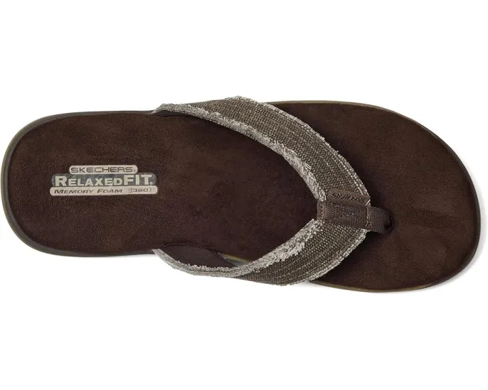 SKECHERS сандалии Relaxed Fit 360 Supreme с тканевым верхом и стелькой Memory Foam