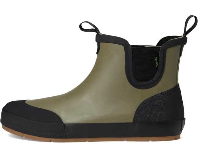 Резиновые сапоги Chel-sea Rain с микрофлисовой подкладкой и защитой носка Sanuk