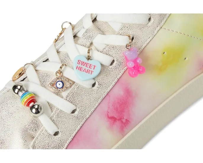 Детские кроссовки Steve Madden Kids Poet из искусственной кожи на шнуровке