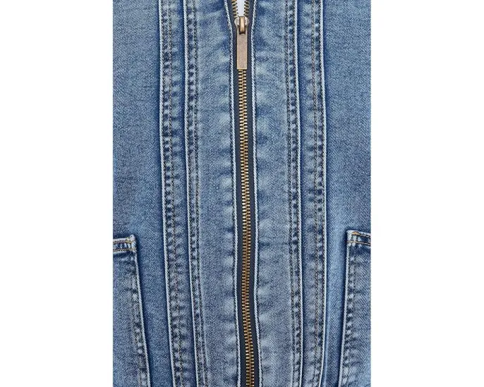 Куртка KUT from the Kloth Genevieve на молнии с косыми карманами