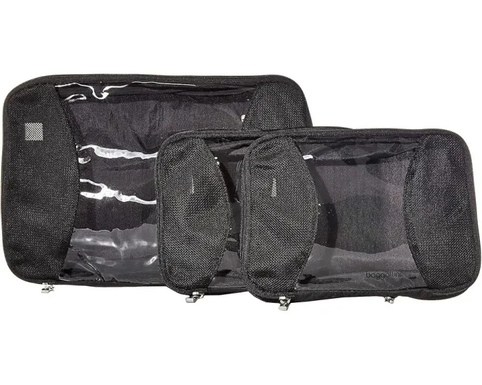 Набор компрессионных кубов 2 средних и 1 большой Baggallini для организации багажа