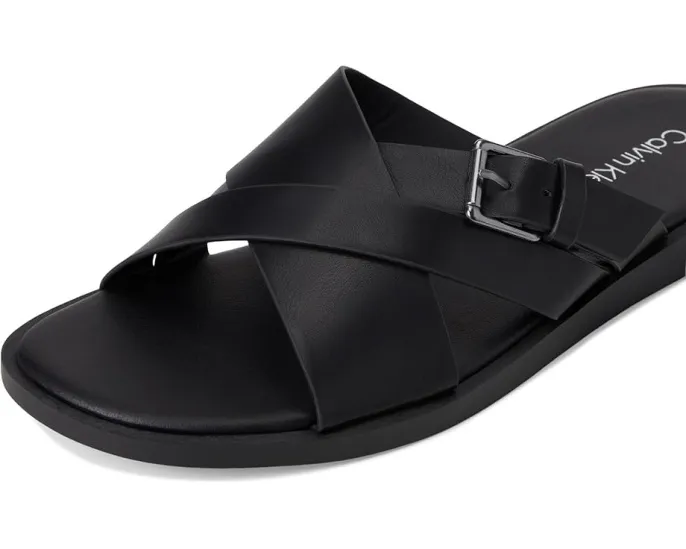 Сандалии Calvin Klein Elon с искусственной кожей и регулируемой пряжкой