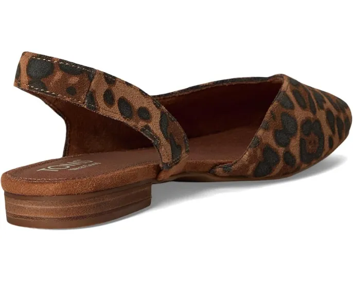 TOMS Балетки Alene с квадратным носком и мини каблуком