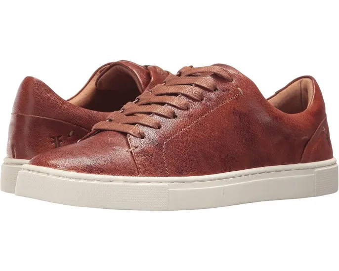 Кроссовки Frye Ivy Low Lace из итальянской кожи с толстой резиновой подошвой