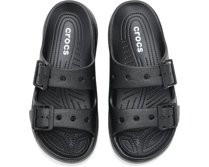 Сандалии Crocs Saturday на платформе с регулируемыми ремешками