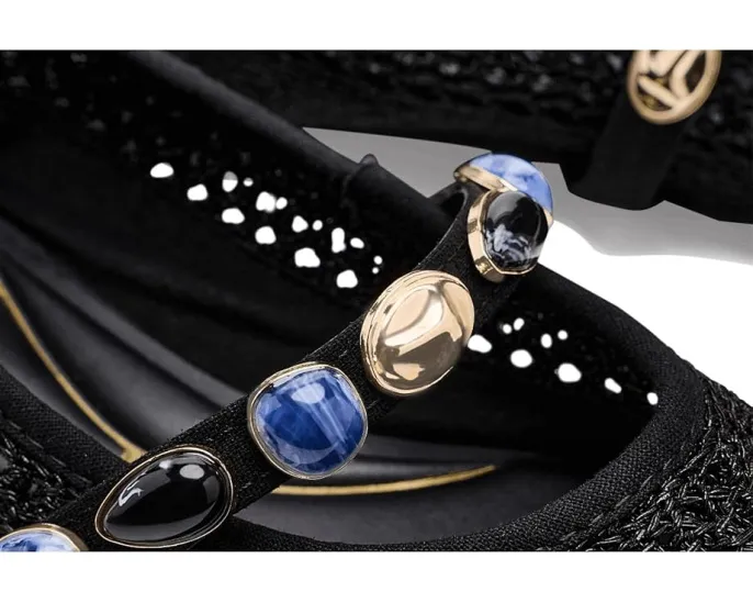 Балетки Kenneth Cole New York Zeta Stones с разноцветными камнями