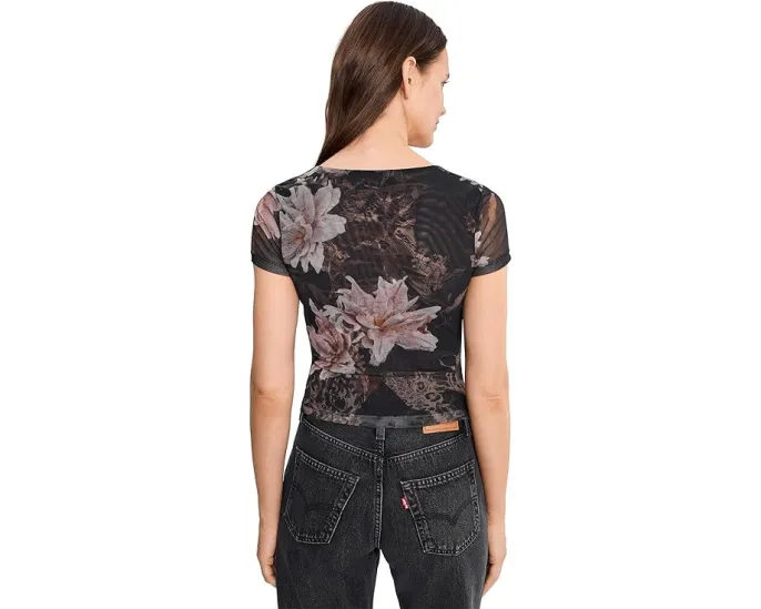 Gabby Mesh Top