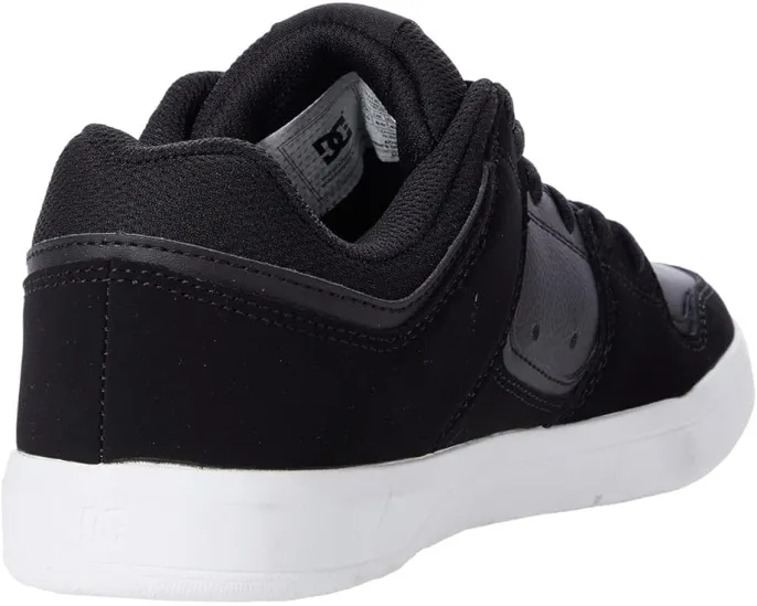 DC Cure скейтерские кроссовки низкие с кожаным верхом и цельной подошвой