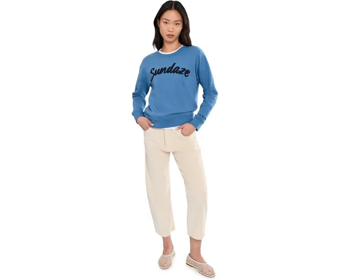 Свитшот Tommy Bahama Marina Del Mar Sundaze Crew с вышивкой