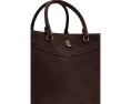 Сумка Lauren Ralph Lauren Perforated Suede Large Marcy Satchel из замши