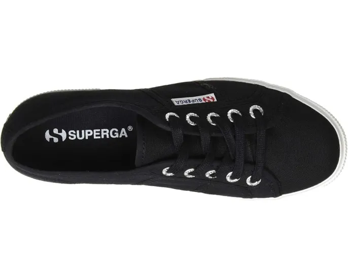 Кроссовки Superga 2950-Cotu из хлопкового холста с круглым носком