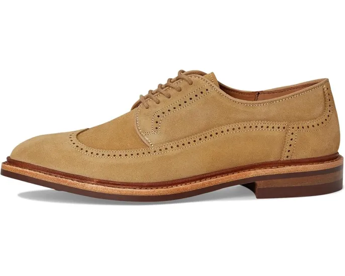 Туфли Allen Edmonds Winstonmok Derby из замши с контрастной строчкой