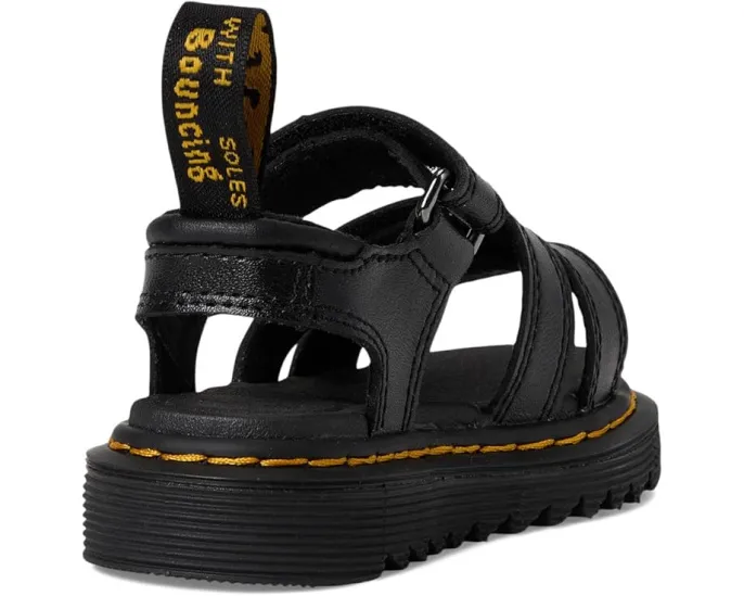 Детские сандалии Klaire T на липучке от Dr. Martens Kid's Collection