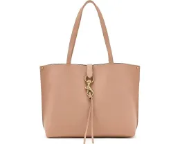 Вместительная сумка тоут Megan из натуральной кожи с магнитной застежкой Rebecca Minkoff