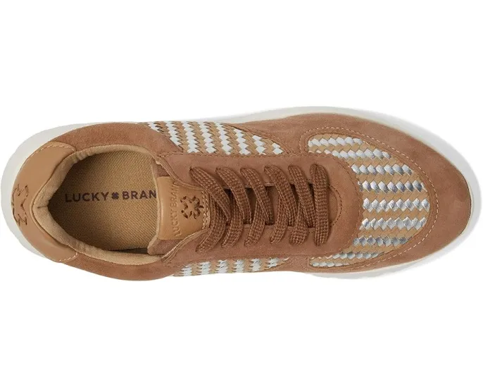 Кроссовки Lucky Brand Deva Woven Leather с плетеными деталями